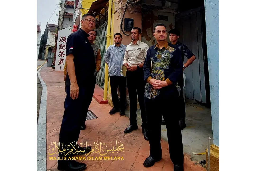 Meninjau Keadaan Premis Wakaf Milik Majlis Agama Islam Melaka Di Sekitar Jonker Walk