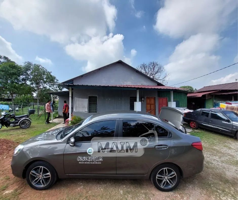 Skuad Agihan Zakat MAIM santuni dan bertanya khabar asnaf 2